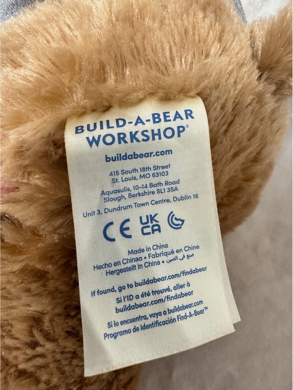 Build-A-Bear Workshop Plush Teddy Bear Beach Van Shirt 15 in 2024 - Picture 3 of 5